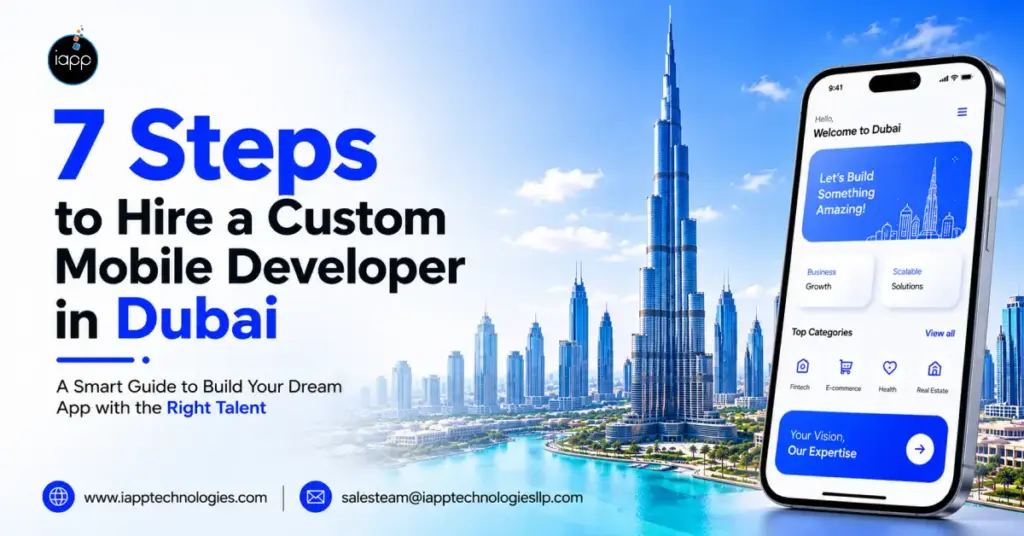 7 Steps to Hire a Custom Mobile Developer in Dubai