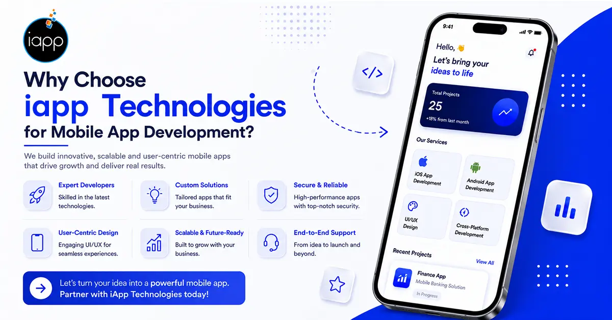 Why Choose Iapp technologies for mobile development