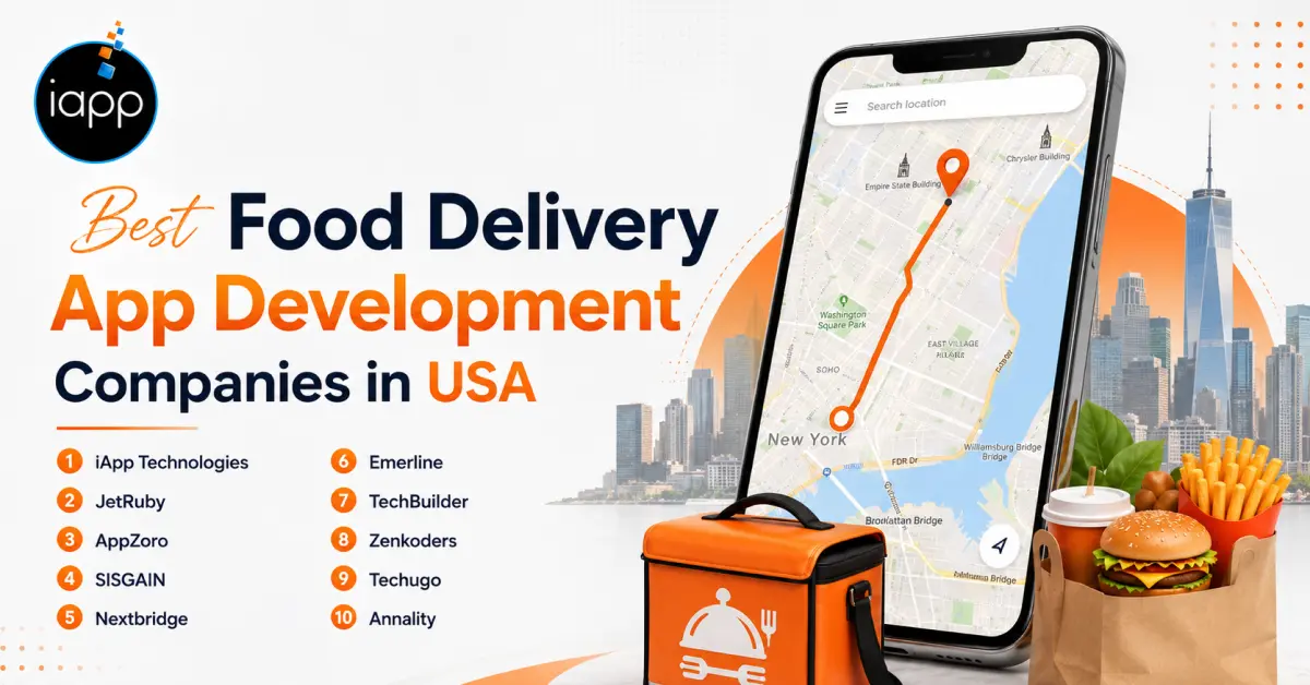 Best Food Delivery App Development Companies in USA