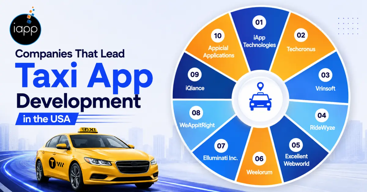 Companies That Lead Taxi App Development in the USA