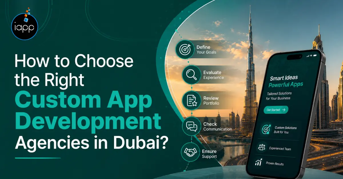 How to Choose the Right Custom App Development Agencies in Dubai_