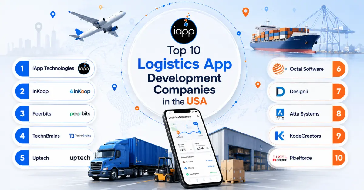 Top 10 Logistics App Development Companies in the USA