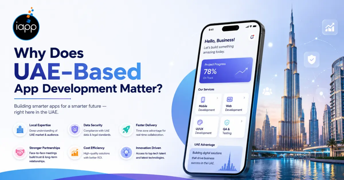 Why does UAE Based app development matter