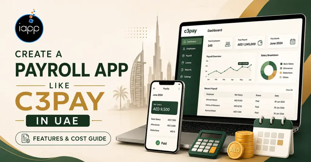 Create a Payroll App Like c3pay in UAE : Features & Cost Guide