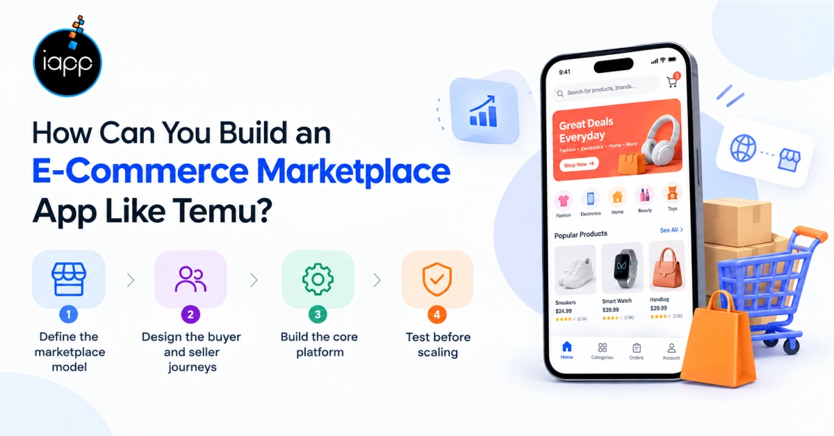How can you build an E-Commerce Marketplace App Like Temu_