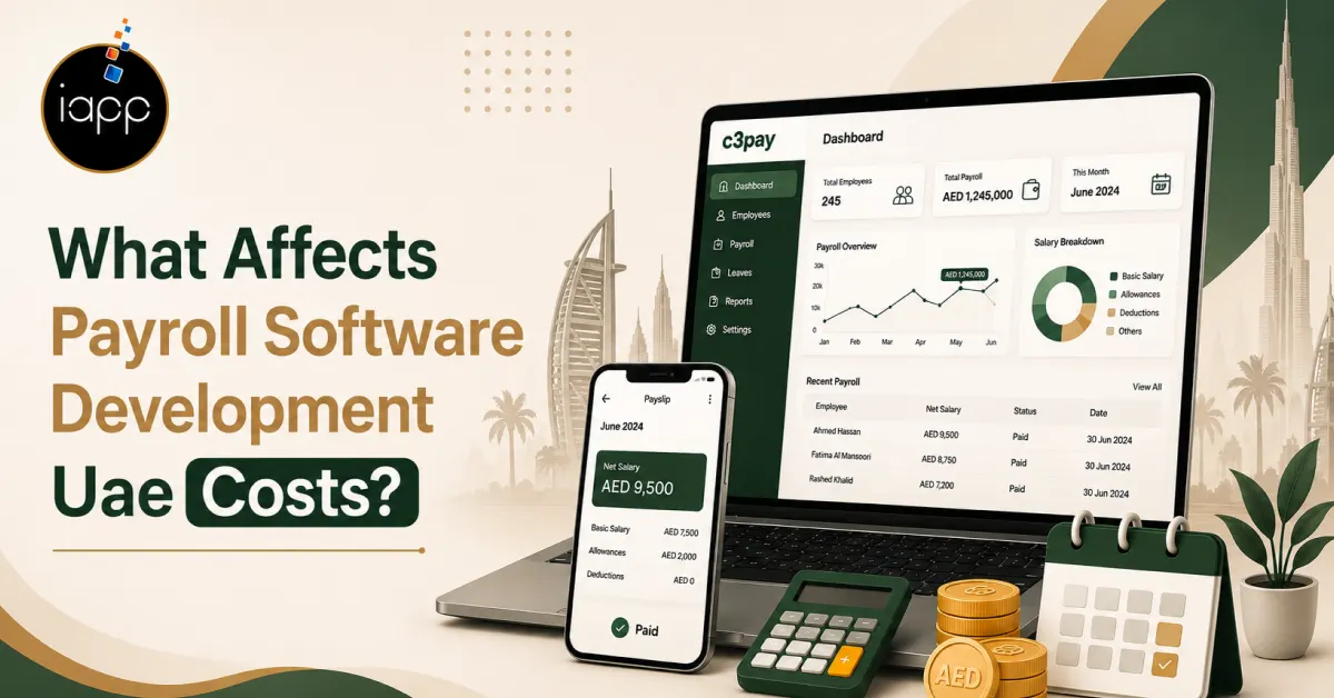 What Affects payroll software Development UAE costs_