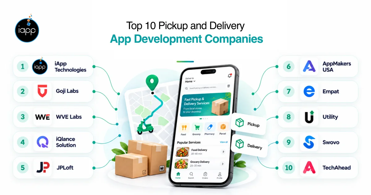 Top 10 Pickup and Delivery App Development Companies