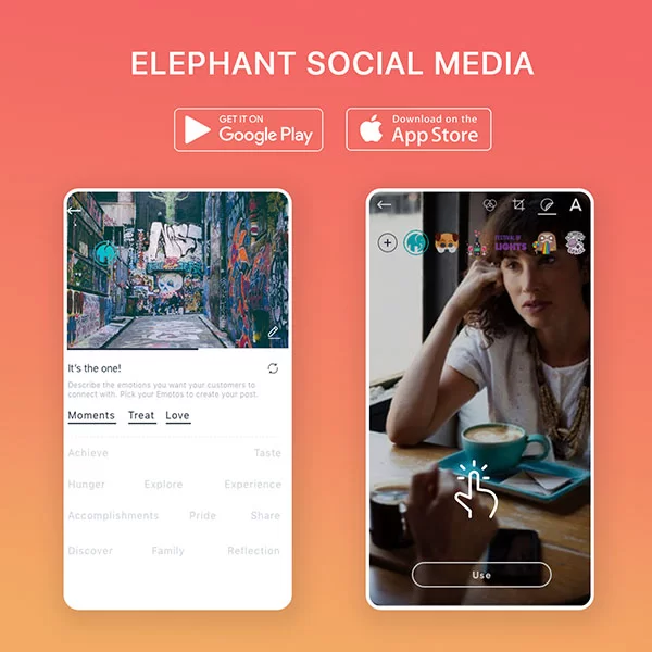 ELEPHANT SOCIAL MEDIA (iOS & ANDROID)