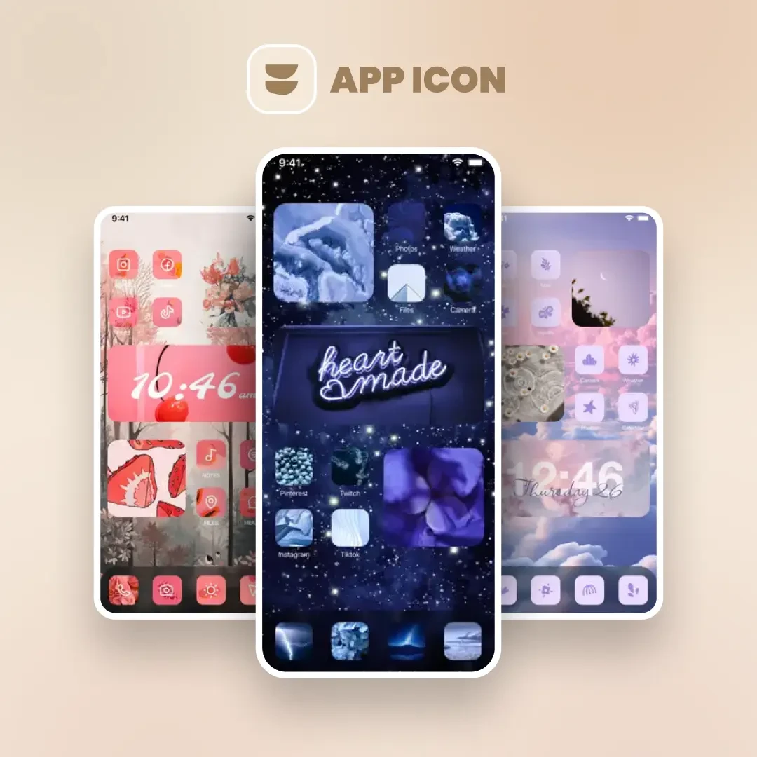 Aesthetic: App icon, Widget 15