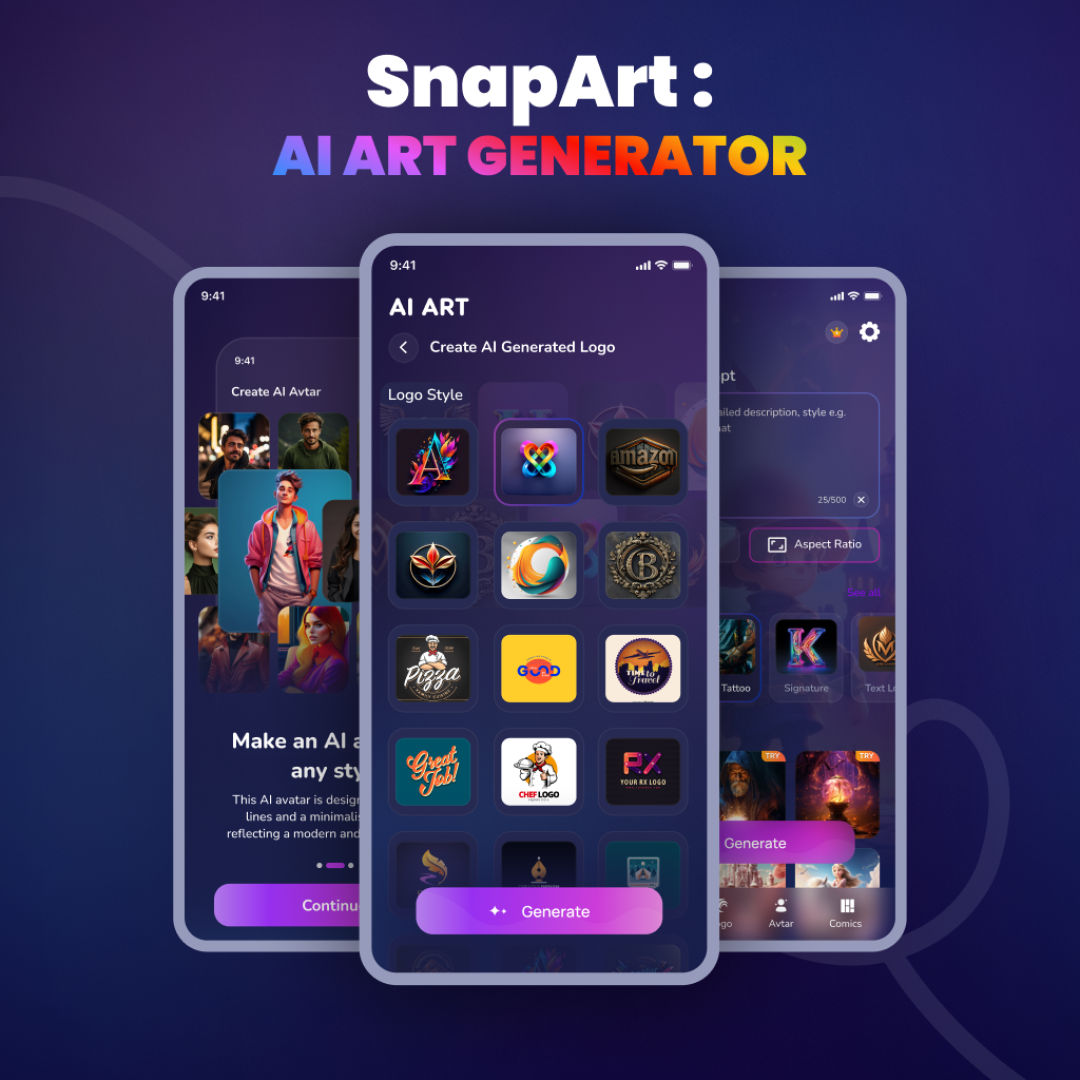 SnapArt : AI Art Generator