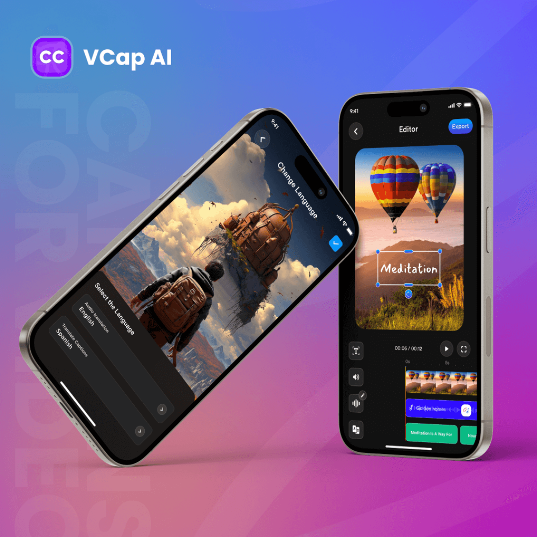 Captions for Videos : VCap AI